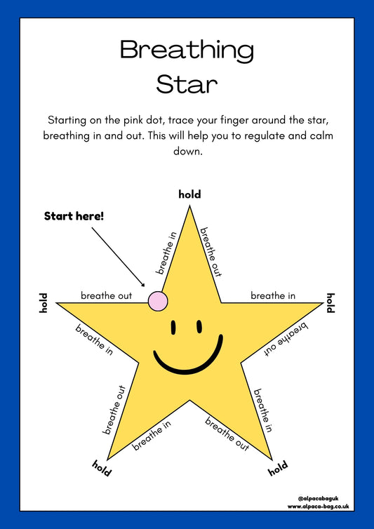 Breathing Star, coping Strategy, digital download